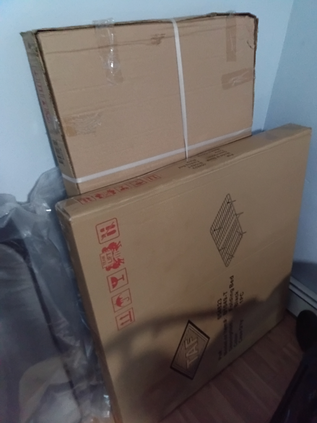 New Full Size Box Spring and Metal Frame - photo 2