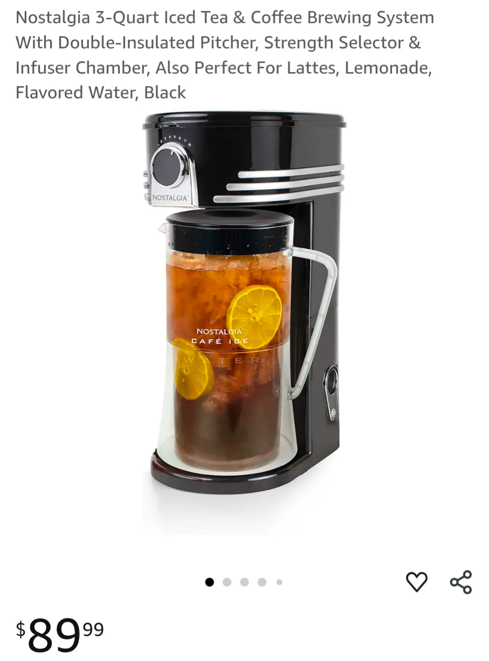 NEW IN BOX Iced Tea & Coffee Brewing System image indicator(5)