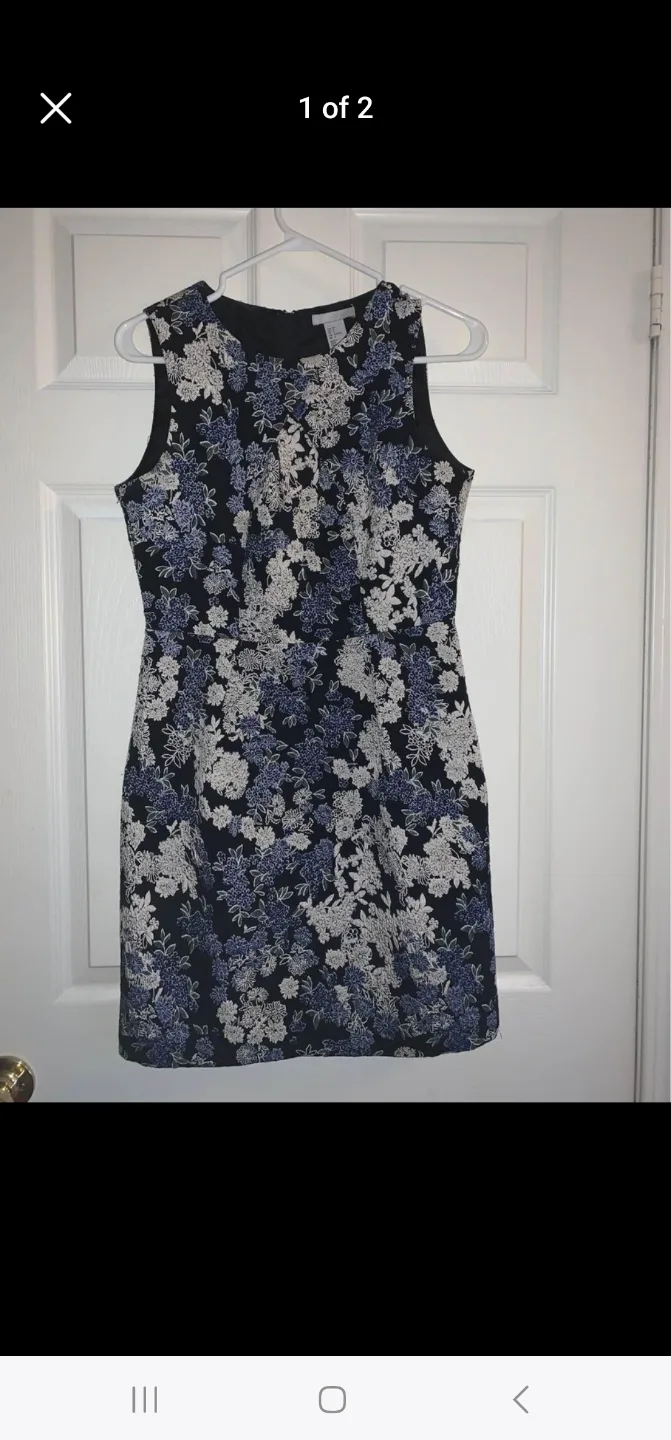 H&M Floral Print Dress thumbnail