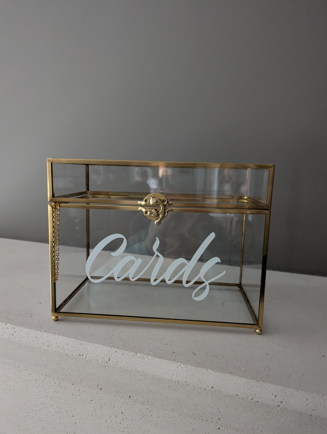 Wedding card box