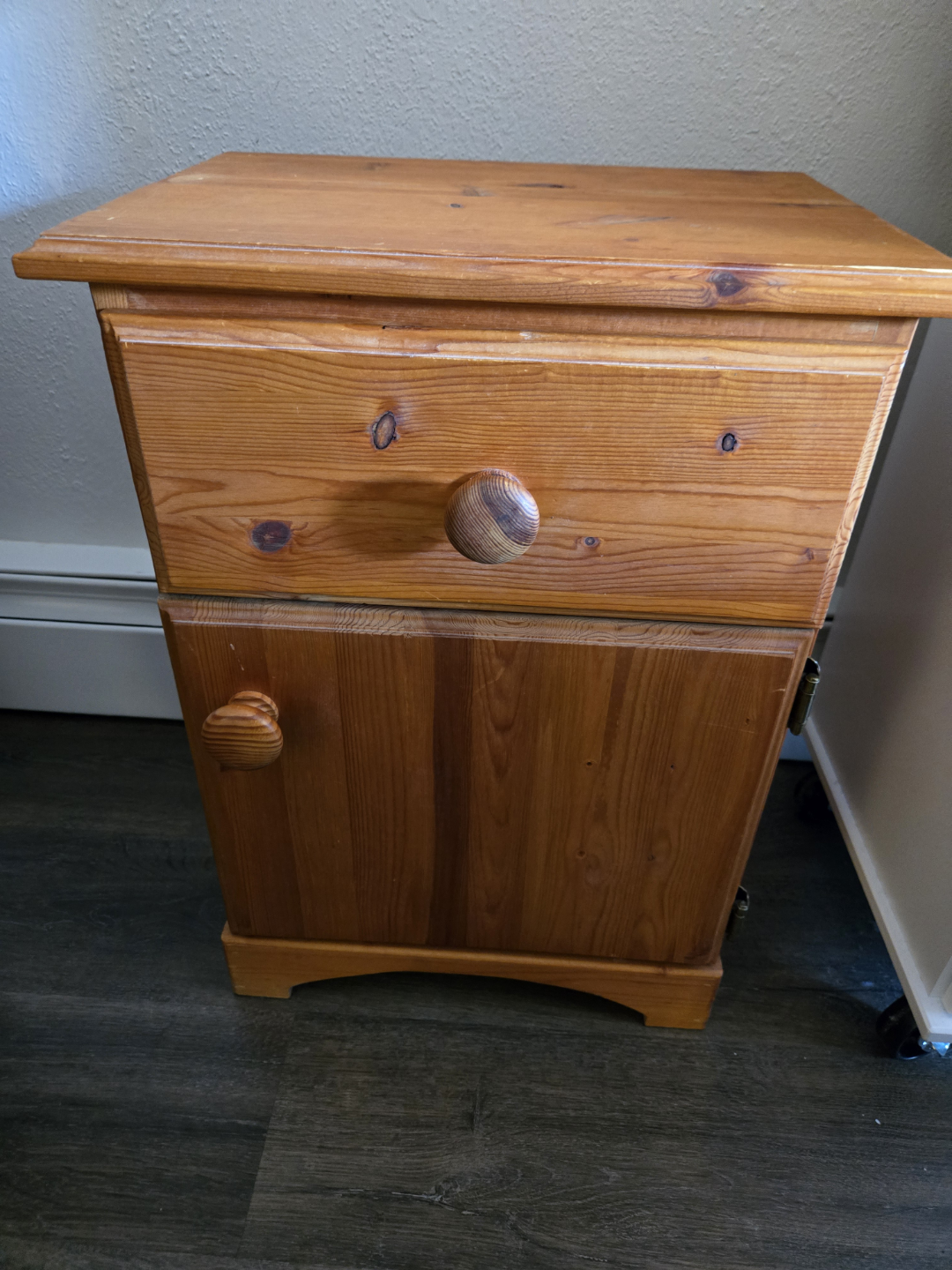 Wooden Bedside Table