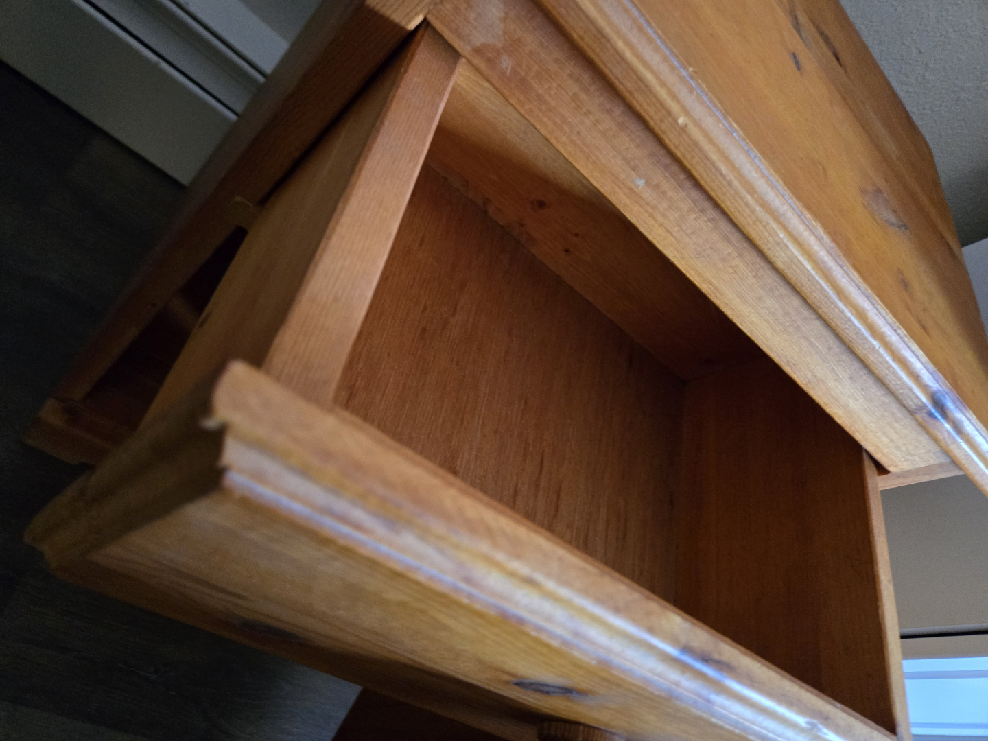 Wooden Bedside Table - photo 3