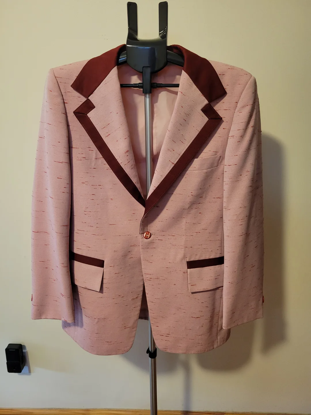 Vintage After Six Pink Men's Blazer Jacket (0187) thumbnail