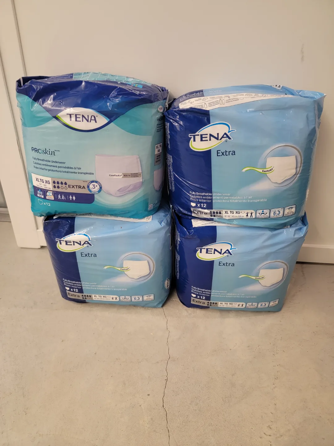 TENA Extra Underwear, Size XL TG XG, 12 Count image indicator(3)