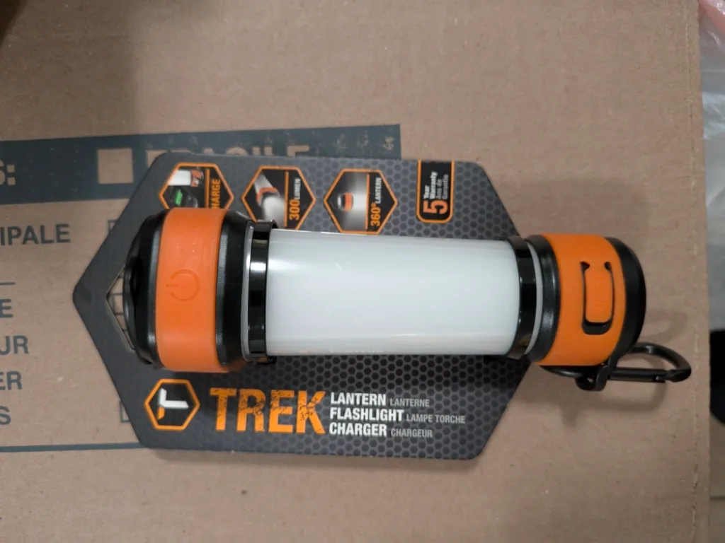 Brand New - Trek Lantern Flashlight Powerbank thumbnail