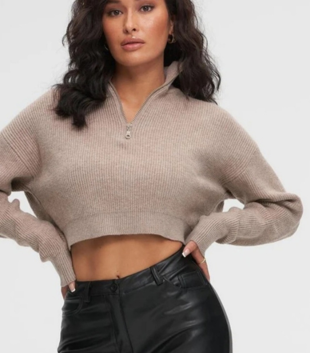 Kuwalla Tee half zip knitted sweater 🧡