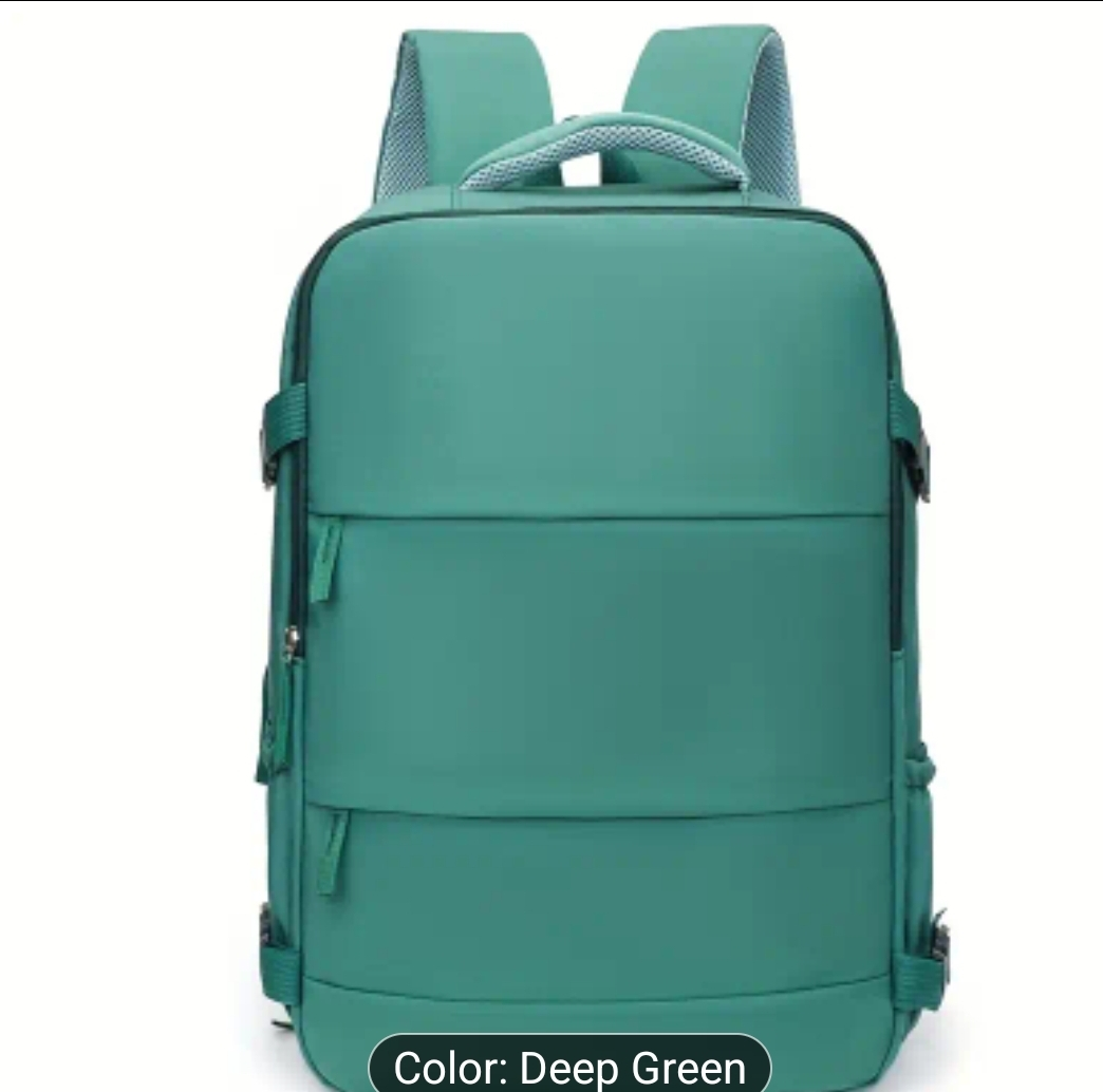 Deep Green Backpack