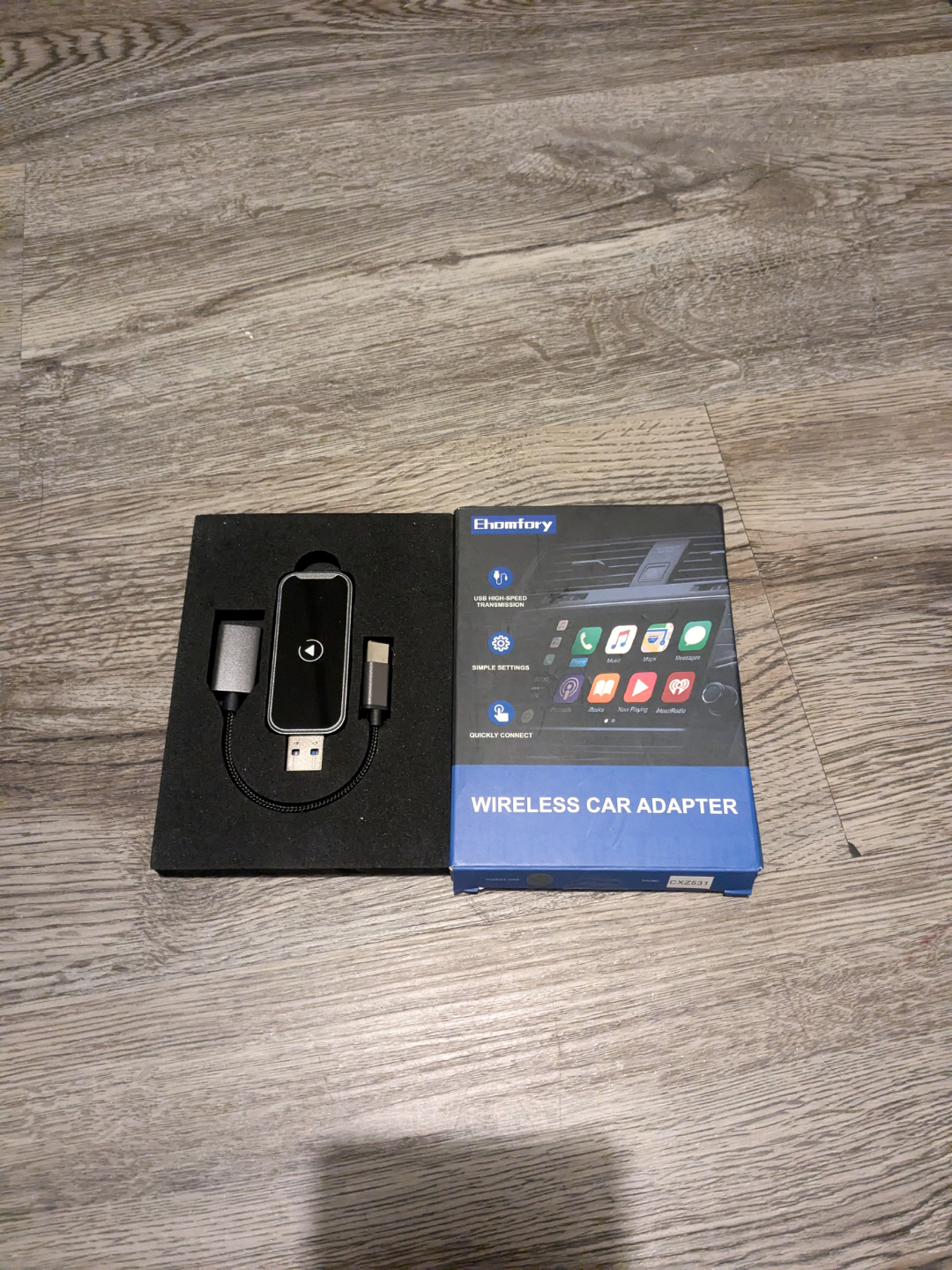 Ehomfory Wireless Car Adapter