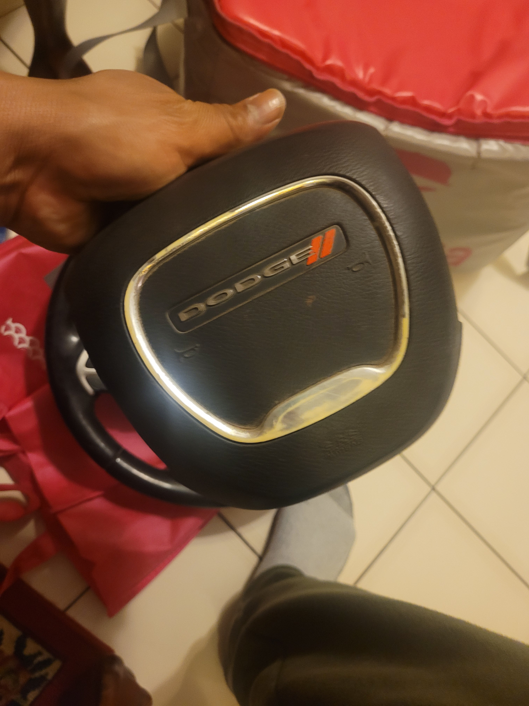 2016Dodge Charger Steering Wheel & airbag - photo 3