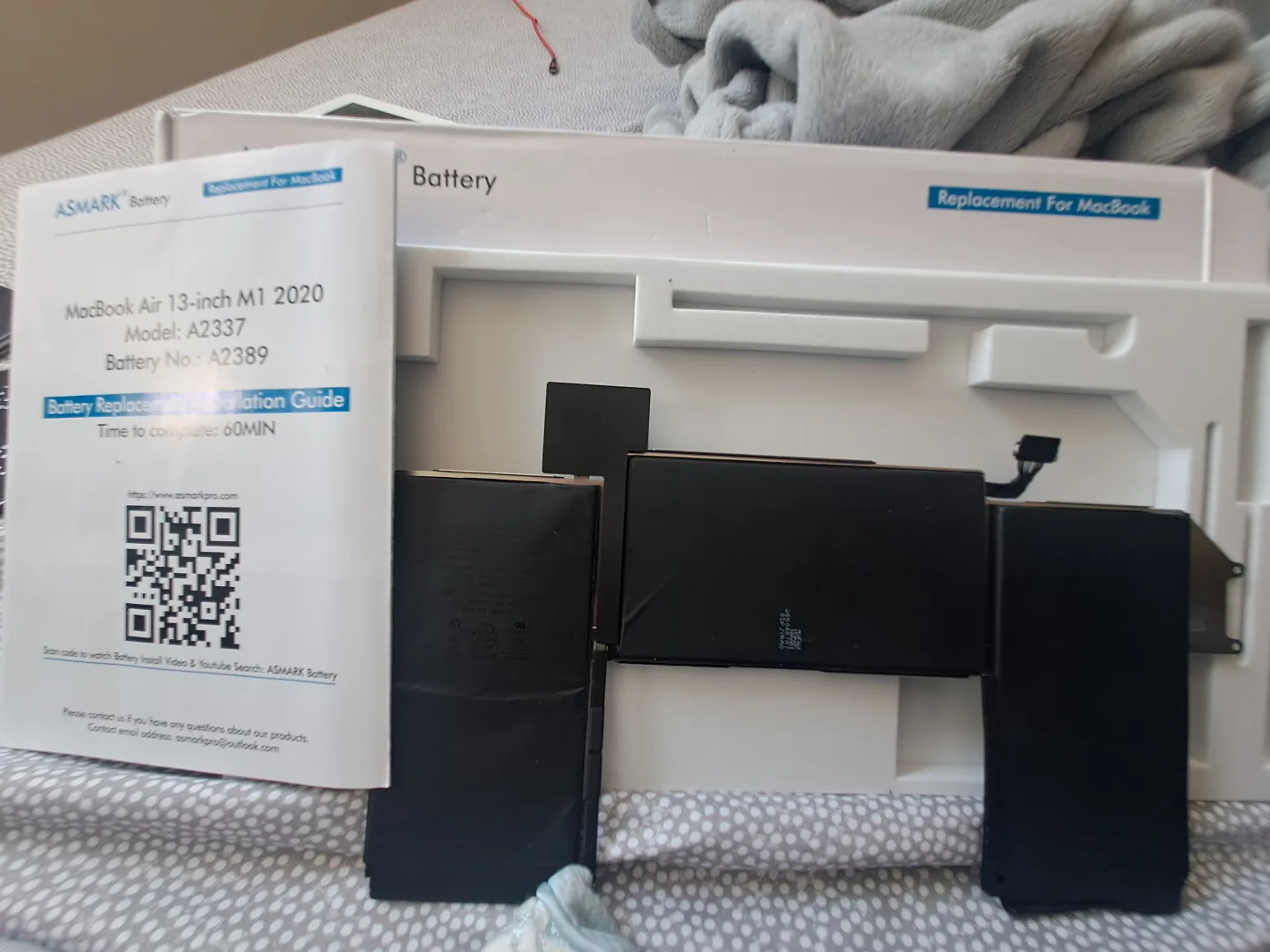 MacBook Air 13-inch M1 2020 Laptop Battery A2389 image indicator(3)