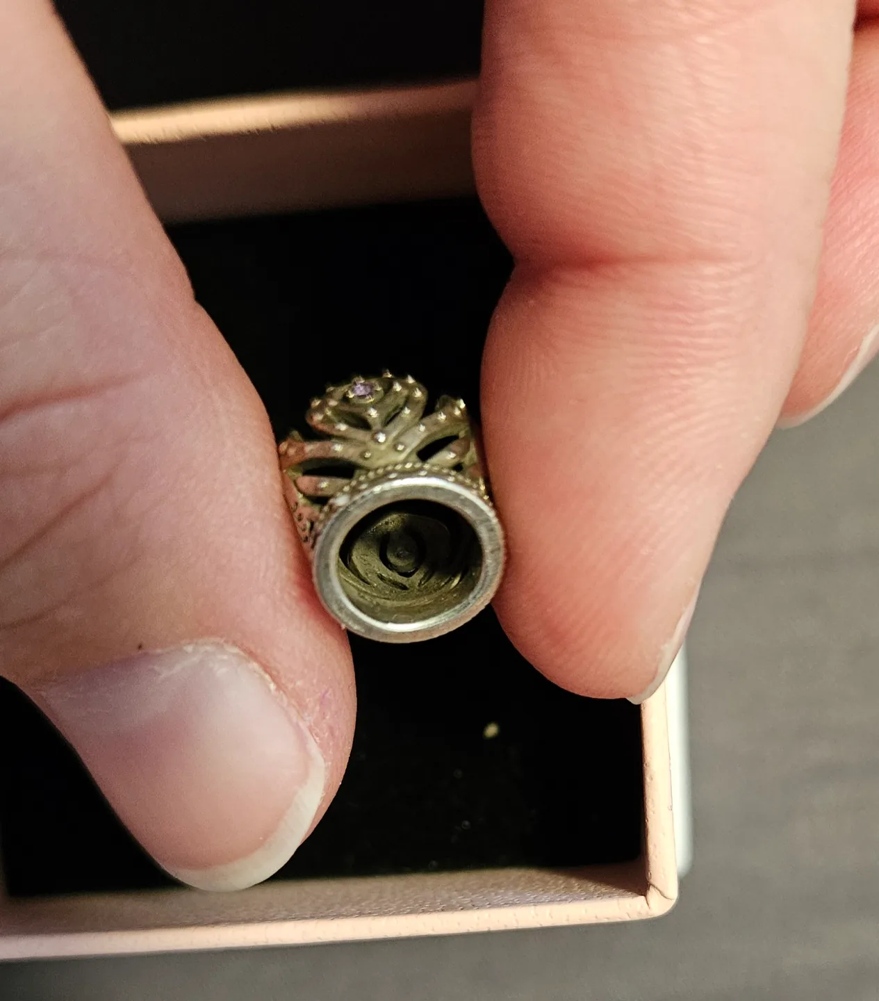 Pandora Disney Anna's Crown Charm image indicator(10)