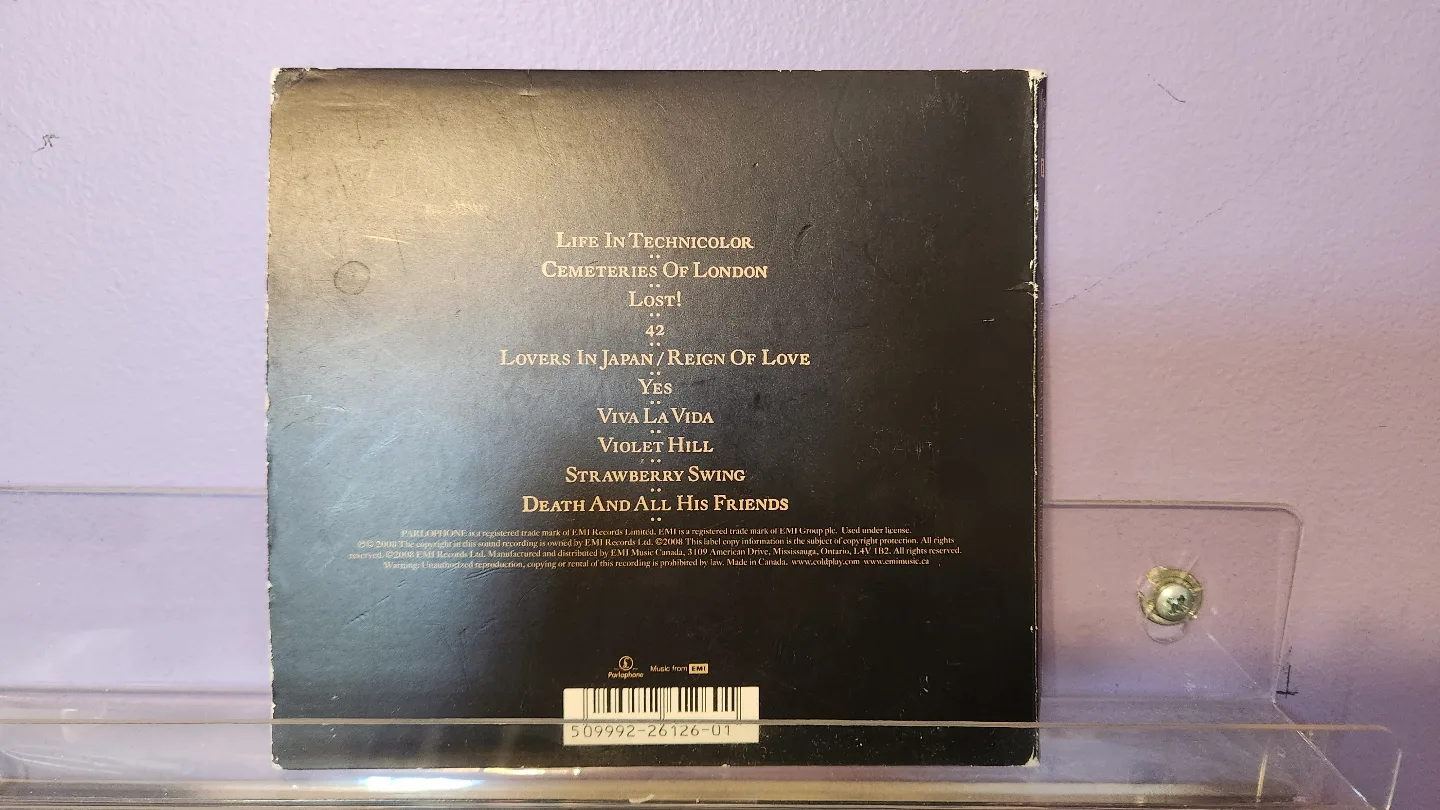 Coldplay - Viva La Vida CD🏒 image indicator(5)