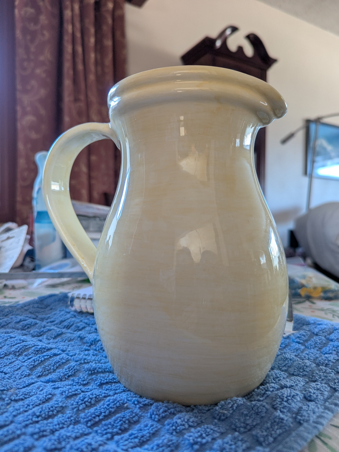 MAXM Spinwash Yellow Serving Dish & Creamer Set