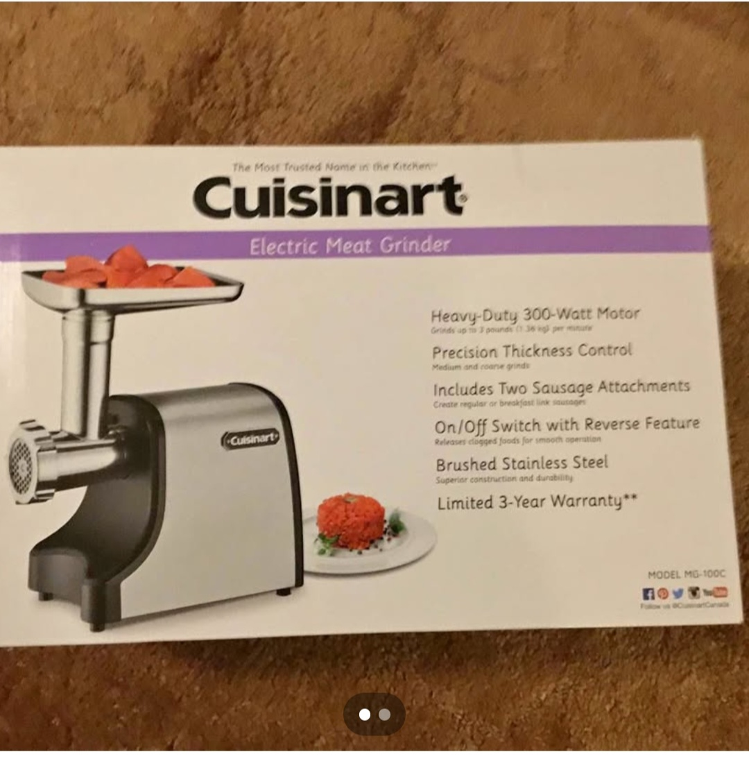 Cuisinart Electric Meat Grinder MG-100C