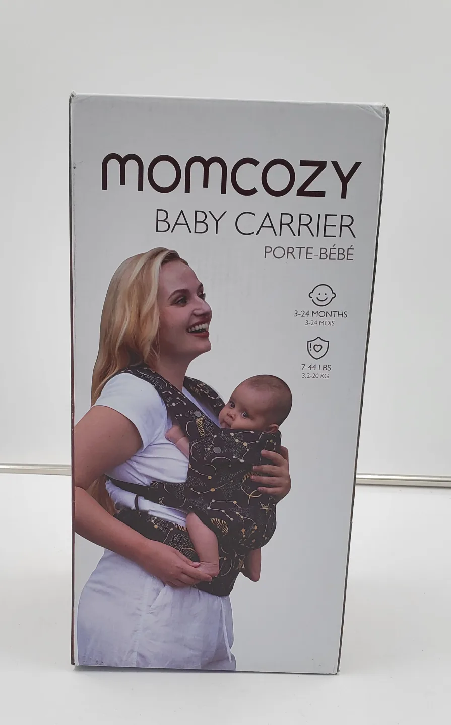 Momcozy Baby Carrier - Grey - 3-24 Months thumbnail