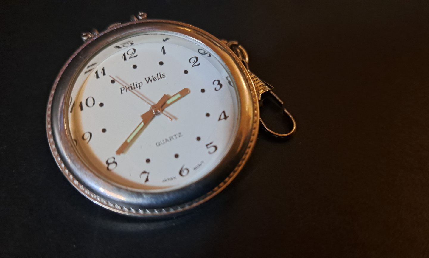 Philip Wells Pocket Watch/Chain - photo 4
