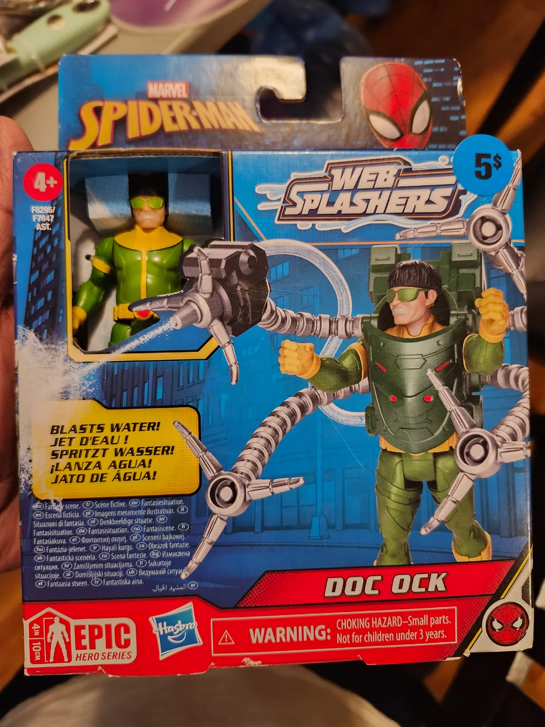 Marvel Spiderman Web Splashers Doc Ock Action Figure thumbnail
