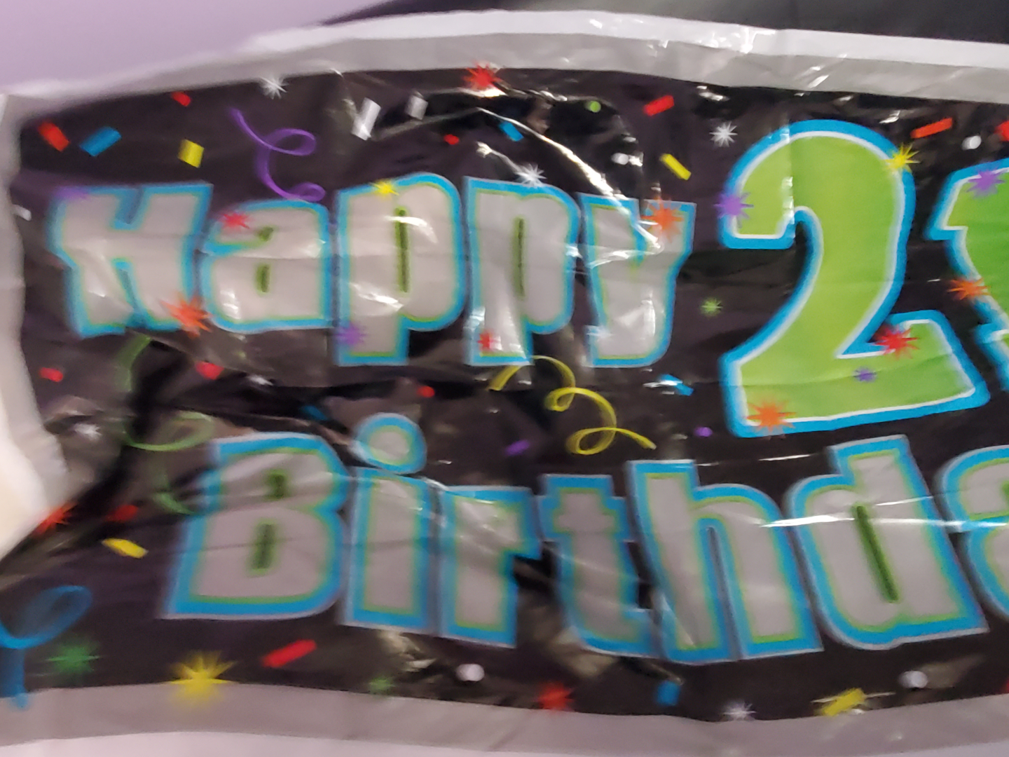 Happy 21st Birthday Banner - photo 4