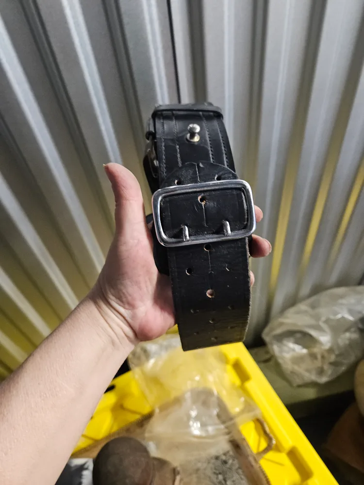 Vintage Leather Sam Browne Belt 🏒 image indicator(2)