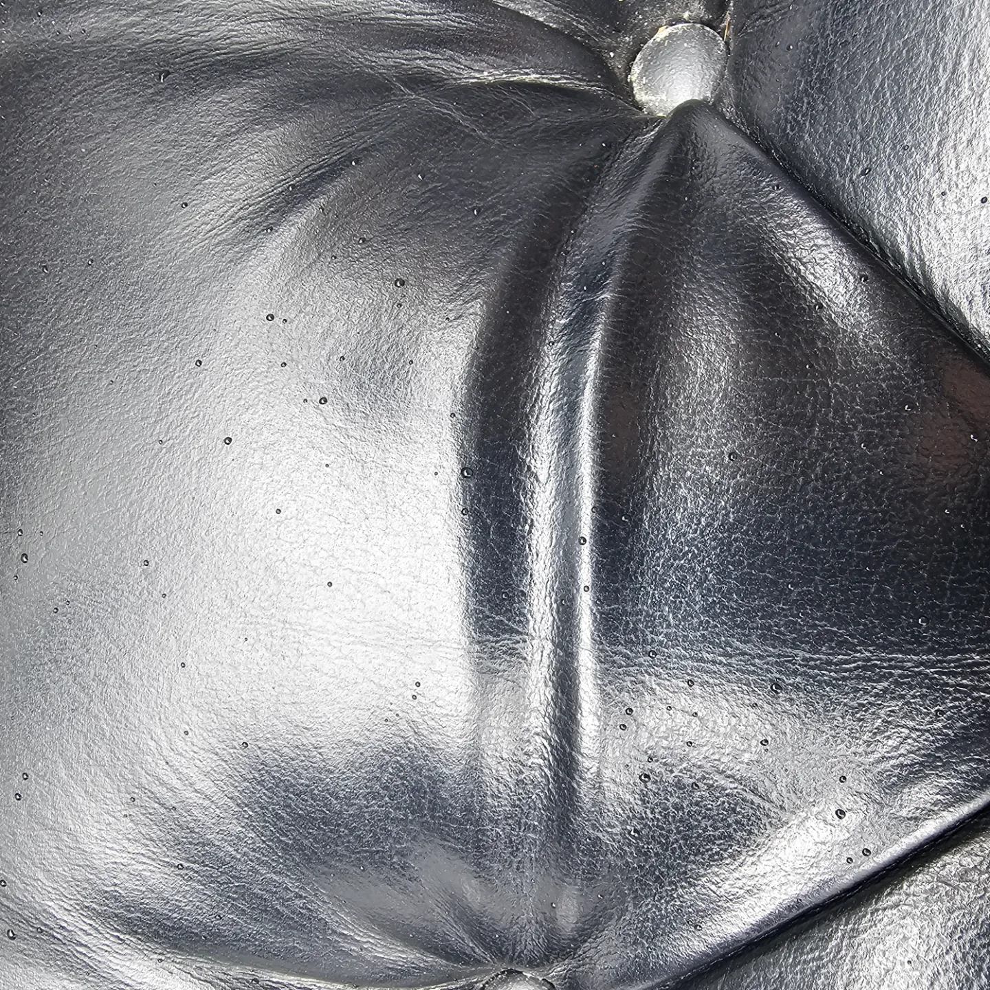 Executive Office Chair - Black Leather & Wood image indicator(8)