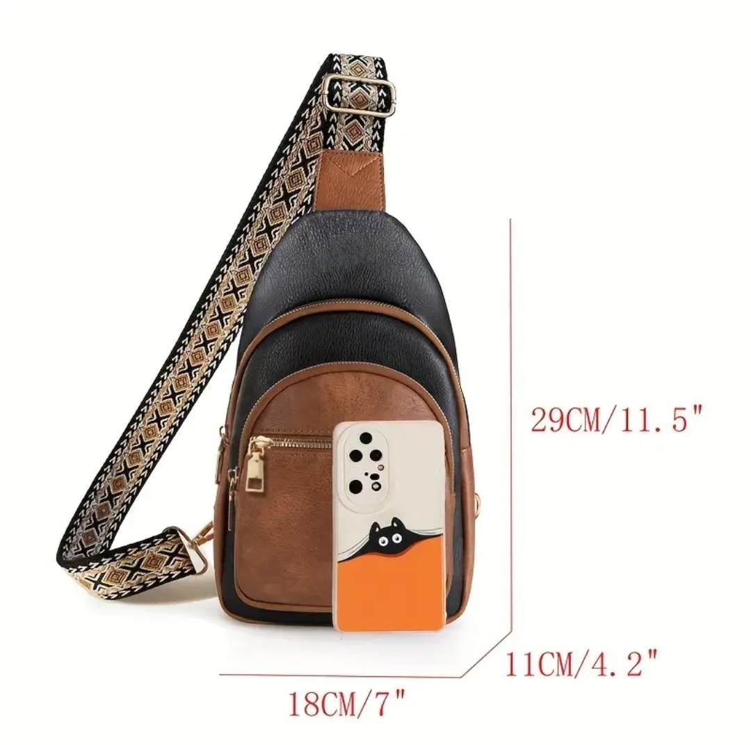 JRKGPIN Sling Bag - Black and Brown - photo 4