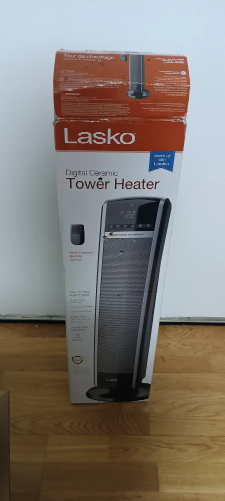 Lasko Digital Ceramic Tower Heater image indicator(2)