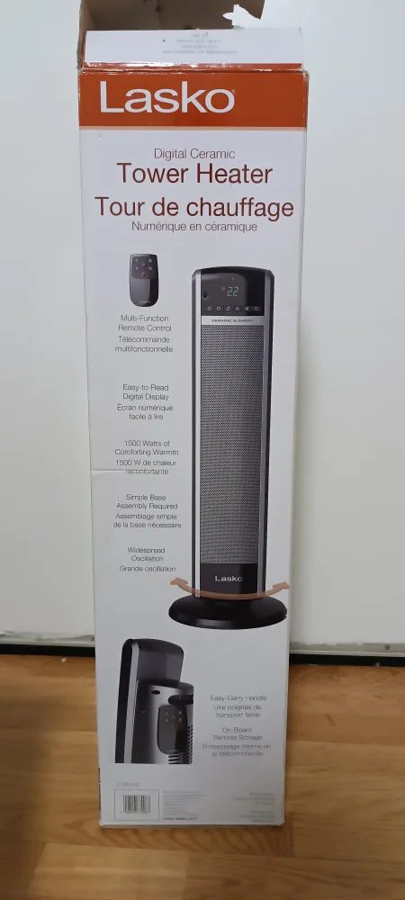 Lasko Digital Ceramic Tower Heater image indicator(3)