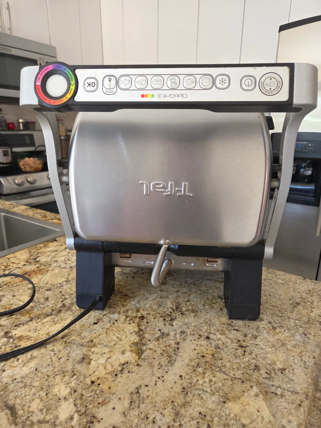 Tefal OptiGrill+ Electric Contact Grill image indicator(4)