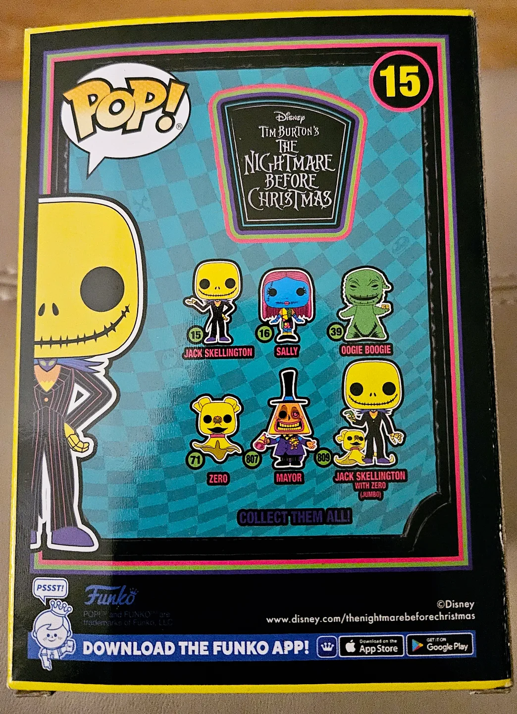 Funko Pop! Disney Nightmare Before Christmas Jack Skellington image indicator(2)