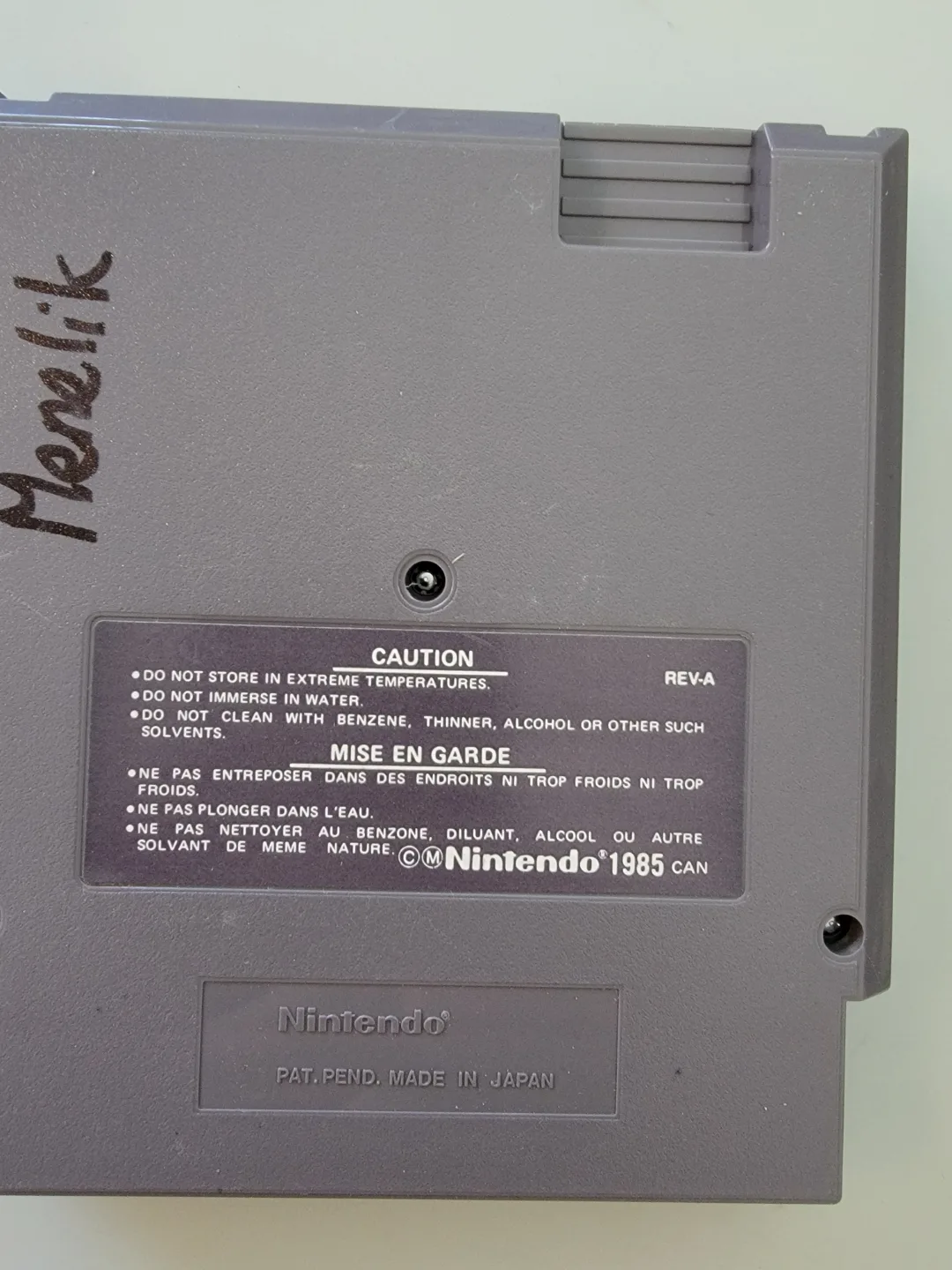 Faxanadu Nintendo NES Cartridge image indicator(2)