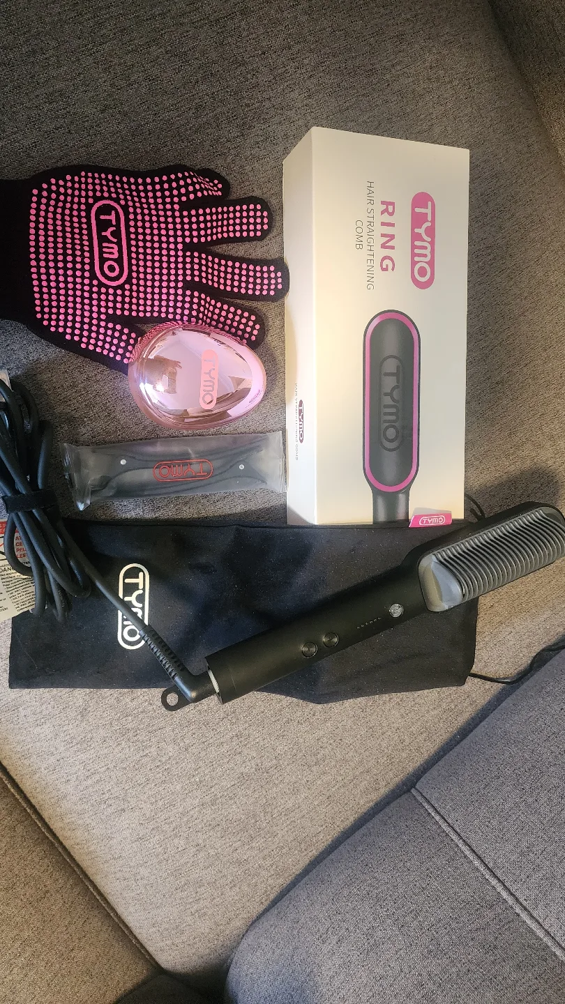 TYMO Ring Hair Straightening Comb - Brand New in Box 🥕 image indicator(3)