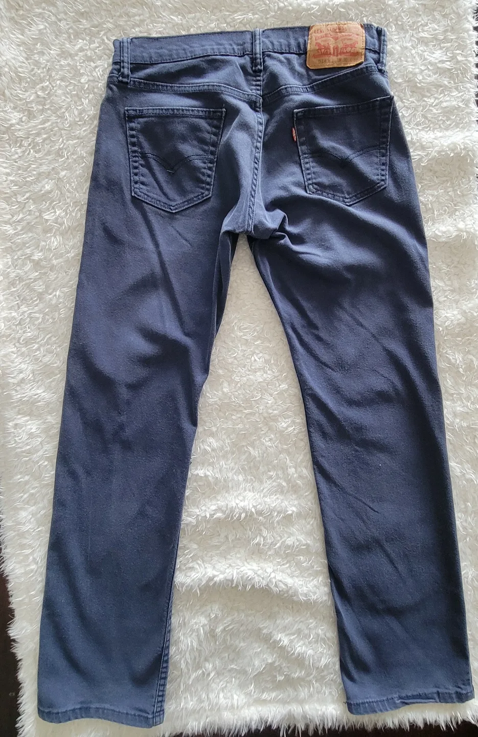 Levi's Men's 514 Slim Straight Jeans Dark Wash image indicator(2)