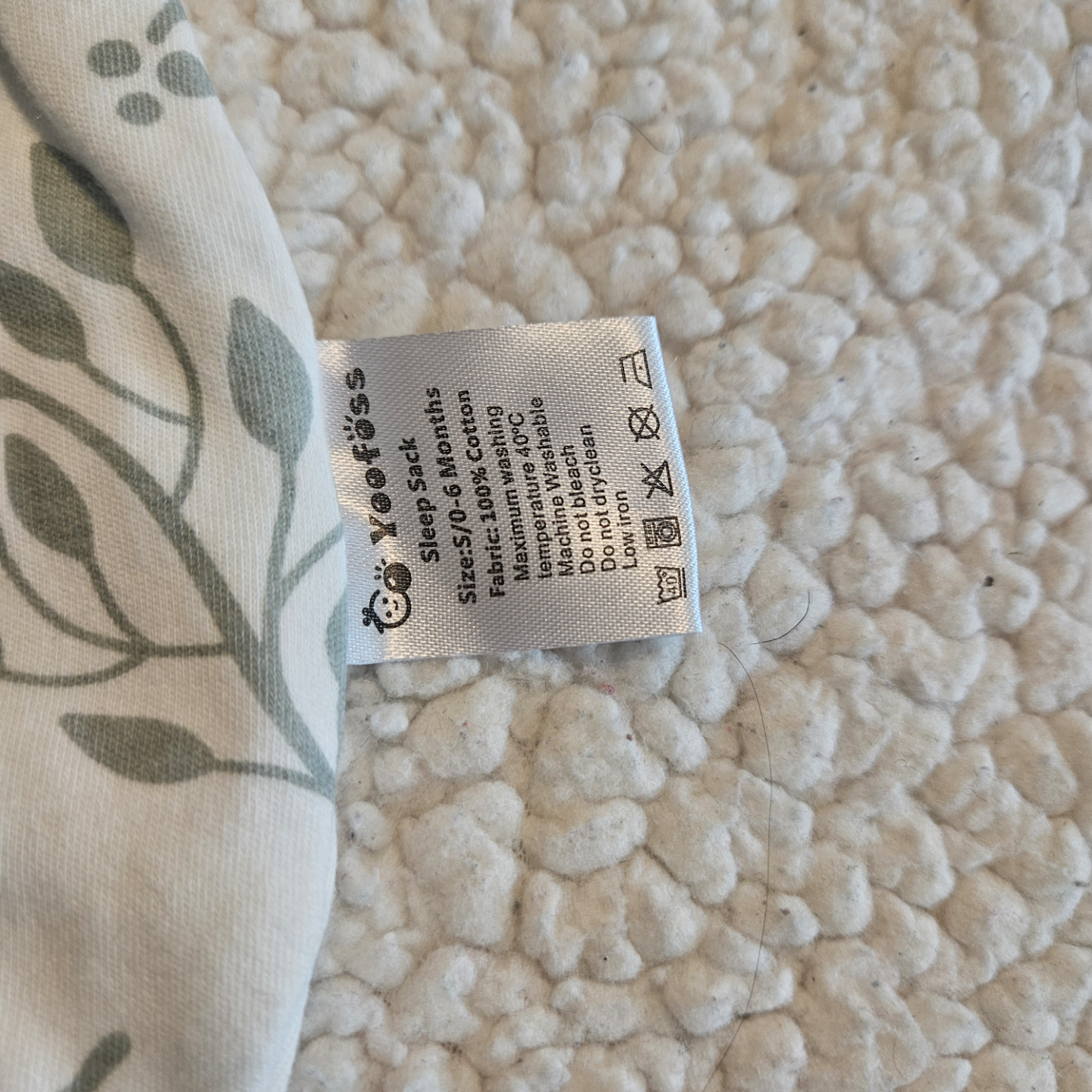 Baby Sleep Sack 0-6 Months - photo 2