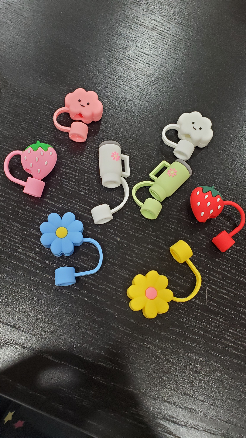 8 Cute Straw Covers - photo 2