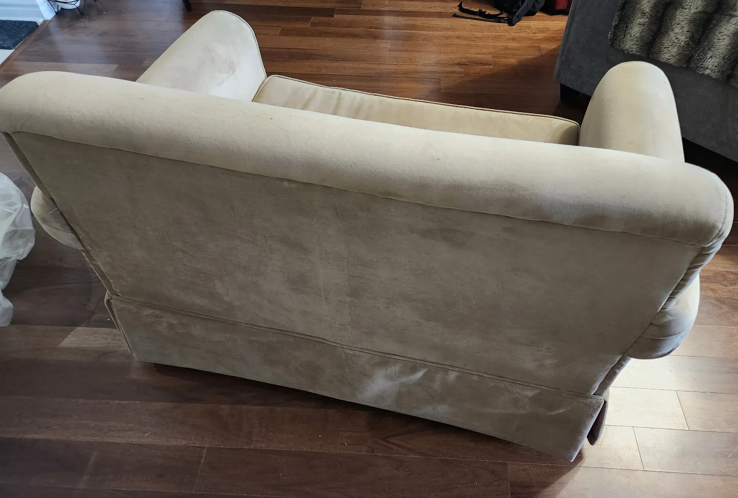 Beige Couch with Pull-Out Bed image indicator(2)