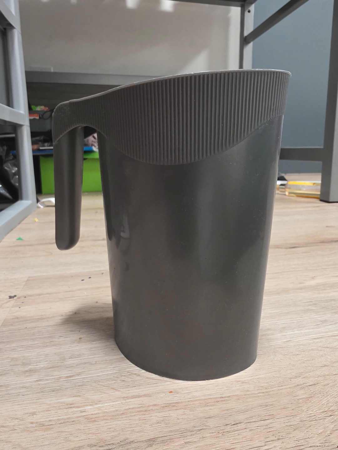 Grey Plastic Pitcher/Jug