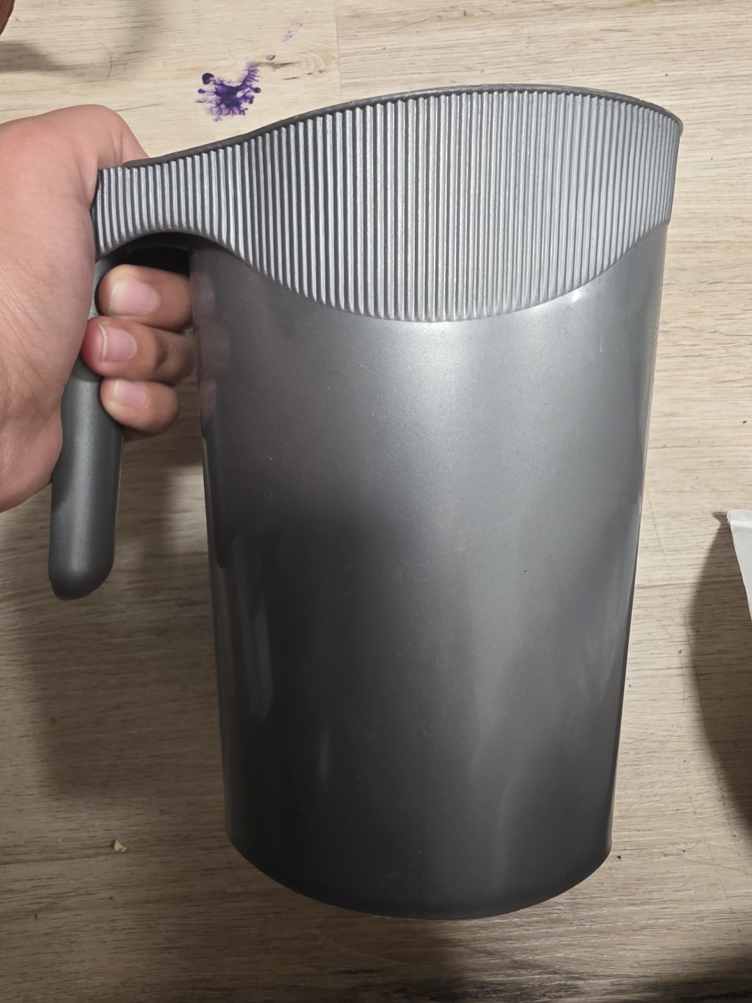 Grey Plastic Pitcher/Jug - photo 3