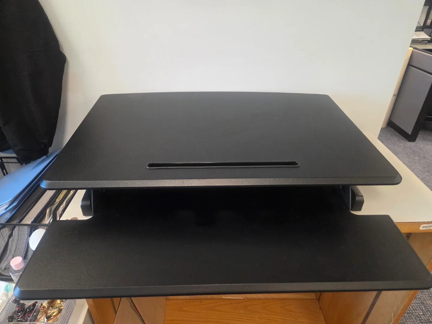 Standing Desk Converter for monitor stand image indicator(3)
