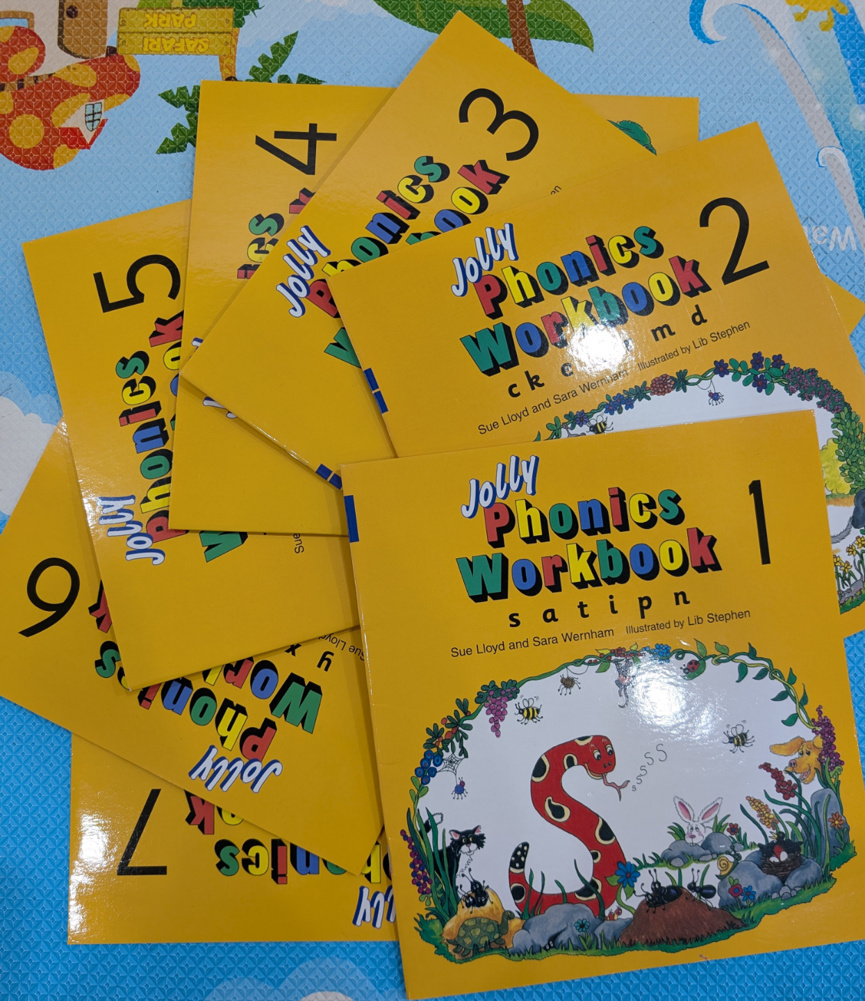 Jolly Phonics Workbooks 1-7