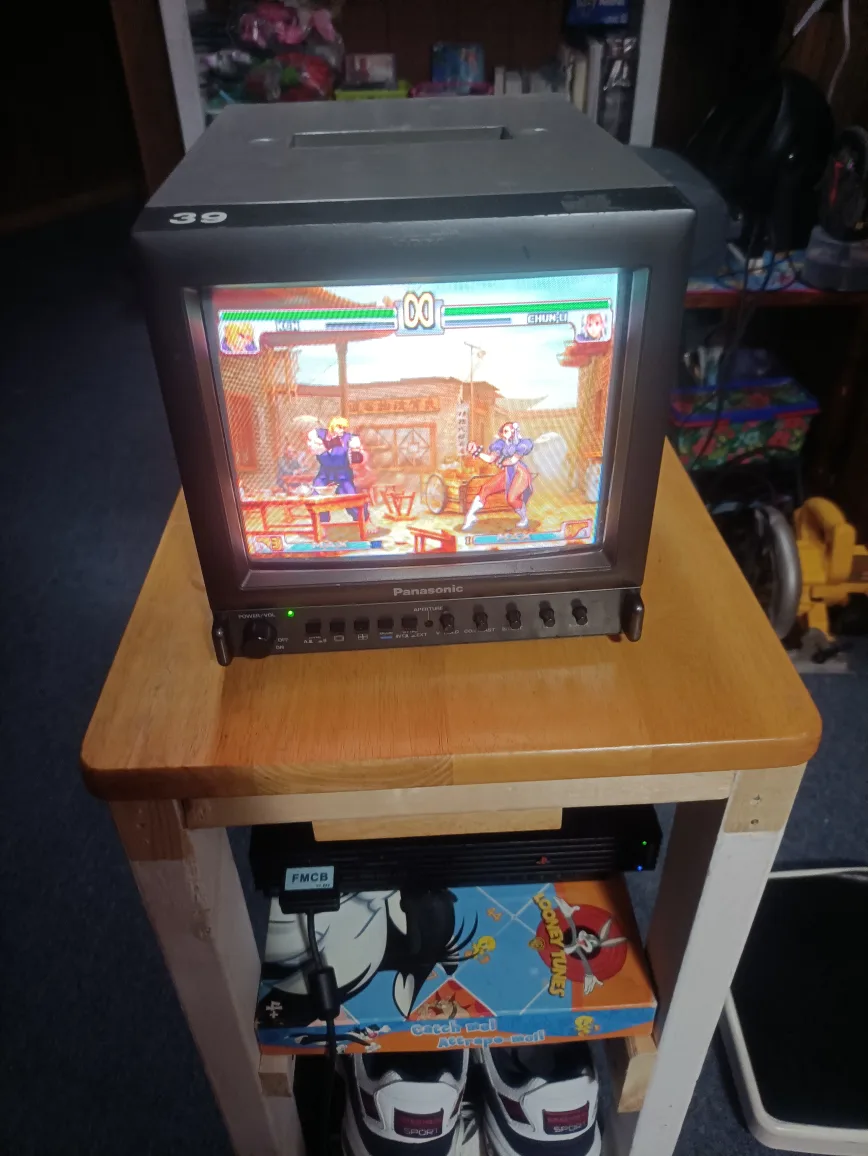 bts901yn 9 inch crt panasonic svideo/composite thumbnail