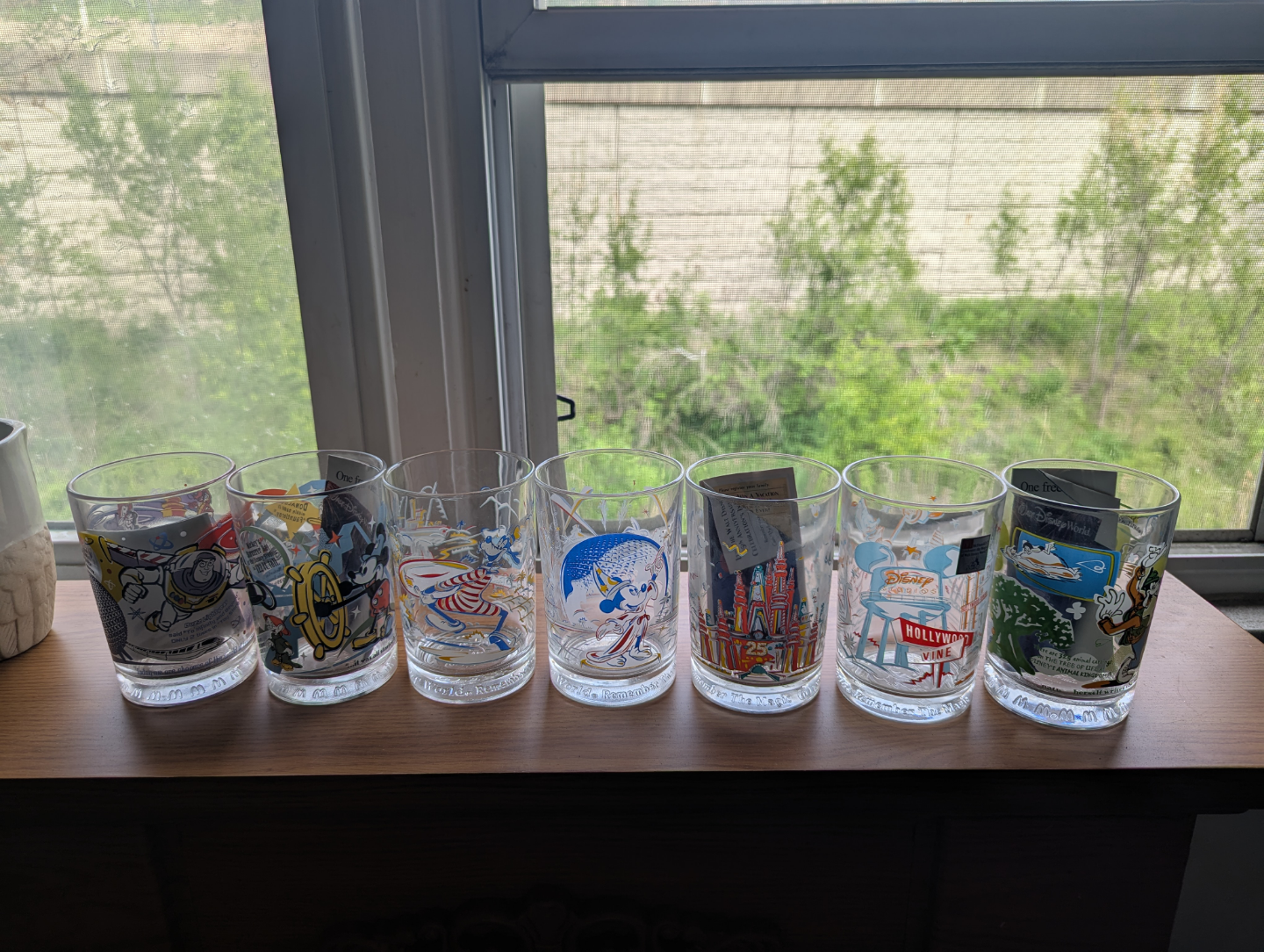 vintage Disney glasses