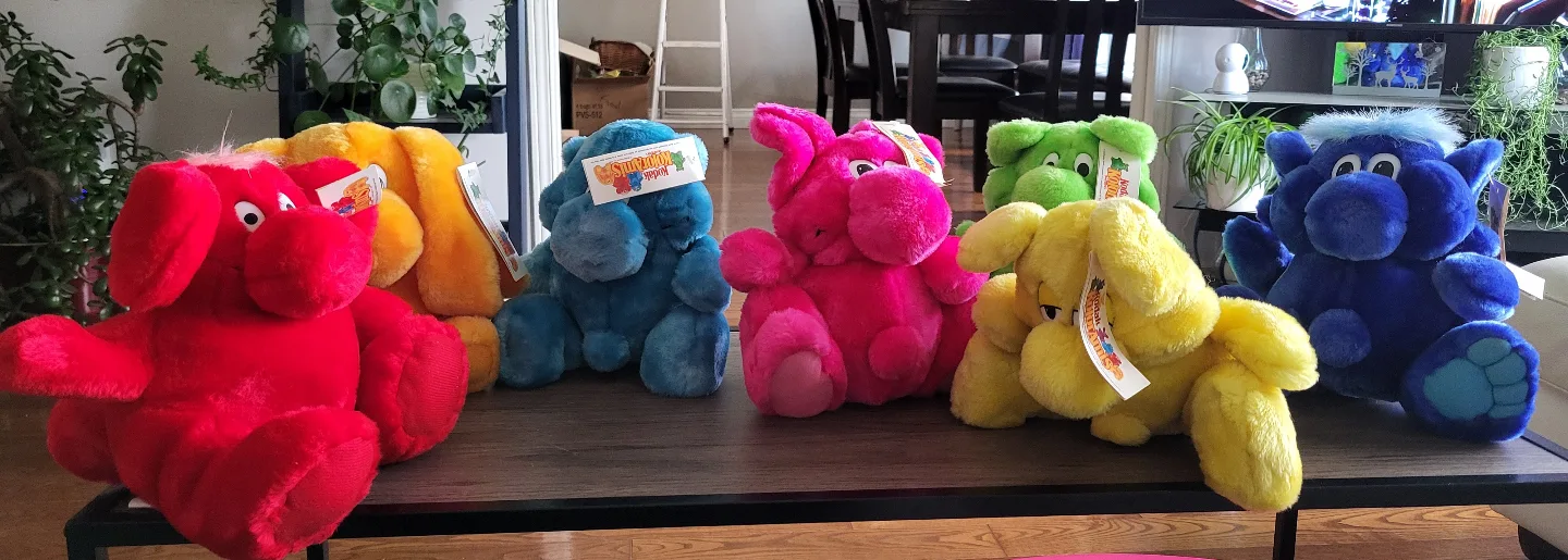 vintage Kolorkins stuffies thumbnail