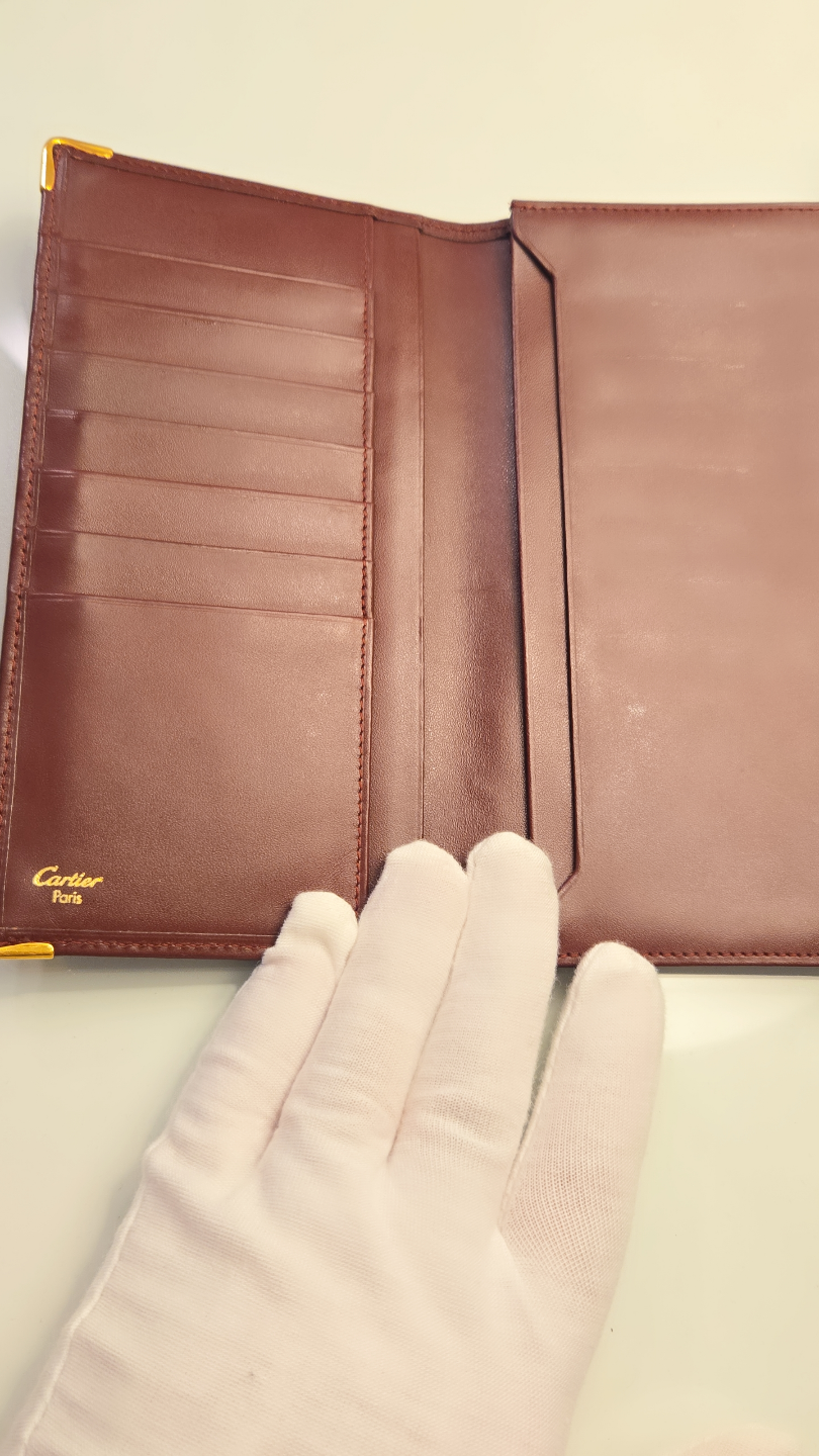 Vintage Cartier Leather Wallet - photo 3