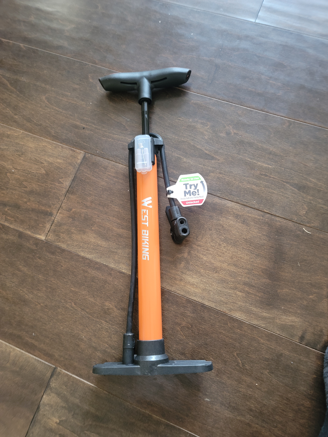 West Biking Portable Bike Pump
