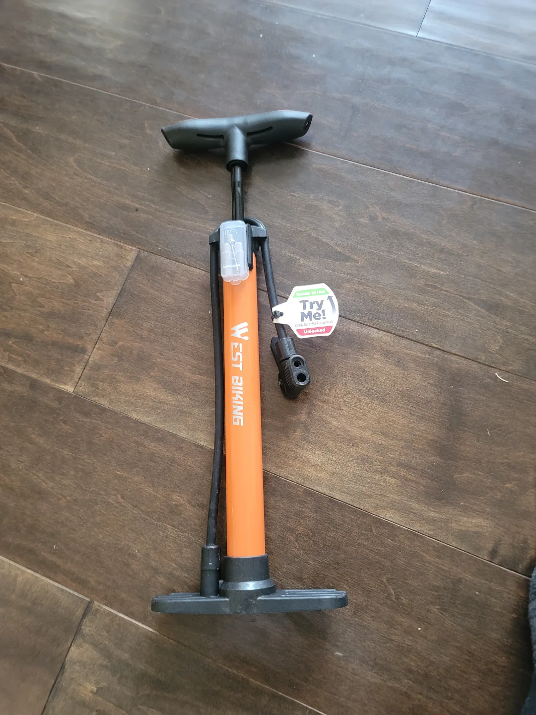 West Biking Portable Bike Pump thumbnail