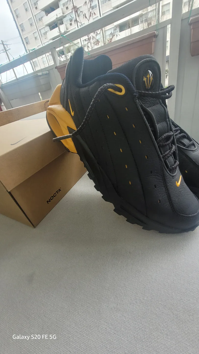 Nike Hot Step Air Terra Drake NOCTA Black Yellow Size 7 image indicator(6)