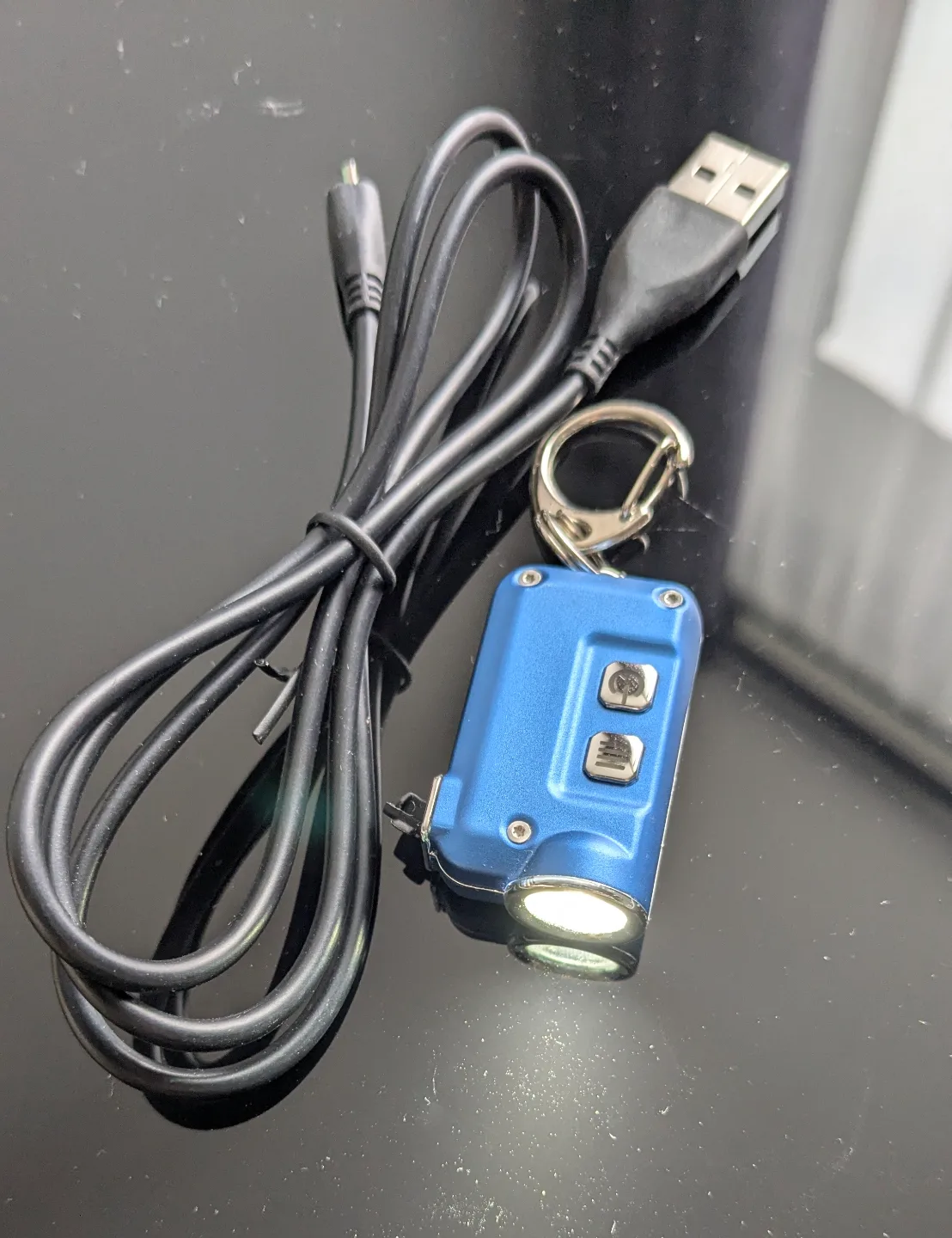 🏒FREE NITECORE TINI Keychain Flashlights - Blue & Green image indicator(7)