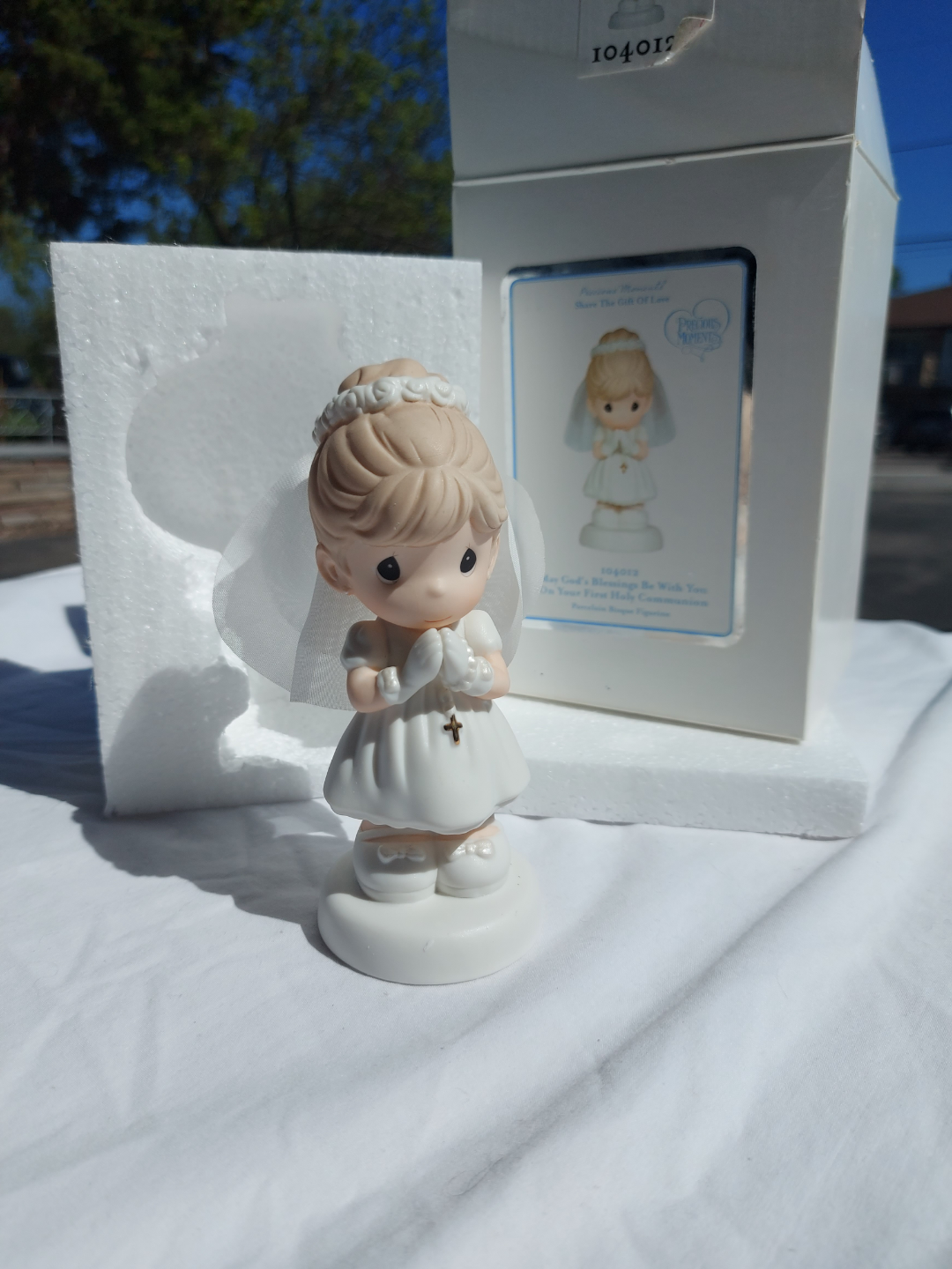 Precious Moments First Holy Communion Figurine