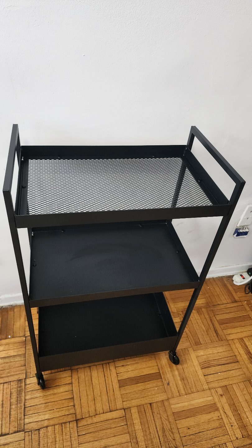 IKEA NISSAFORS Utility Cart - Black - photo 2