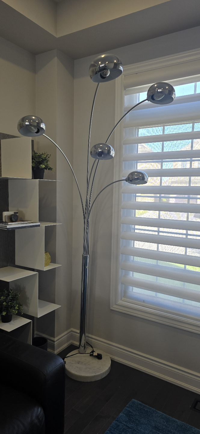 Modern Five-Light Floor Lamp